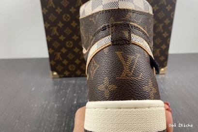 high x top Durable Air Jordan 1 107 OFF-WHITE 5424 1110